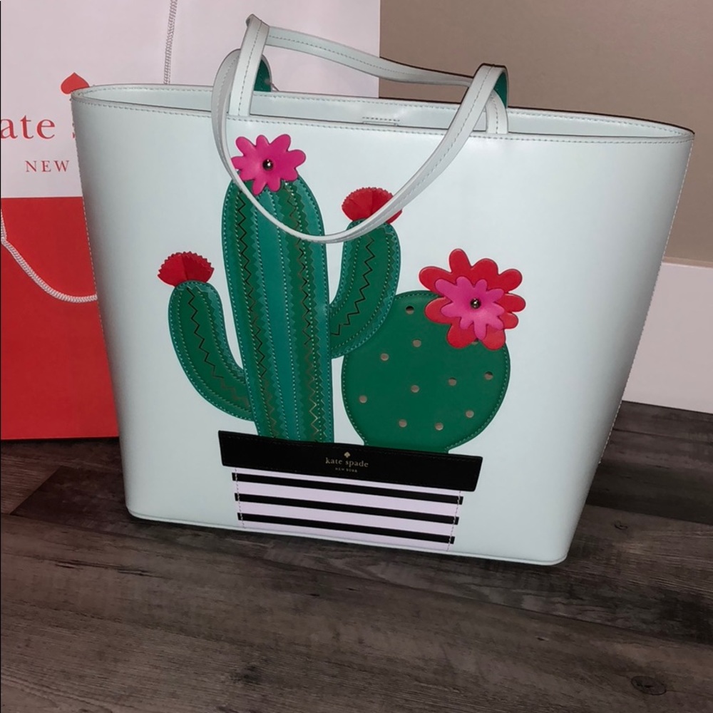Kate Spade cactus tote